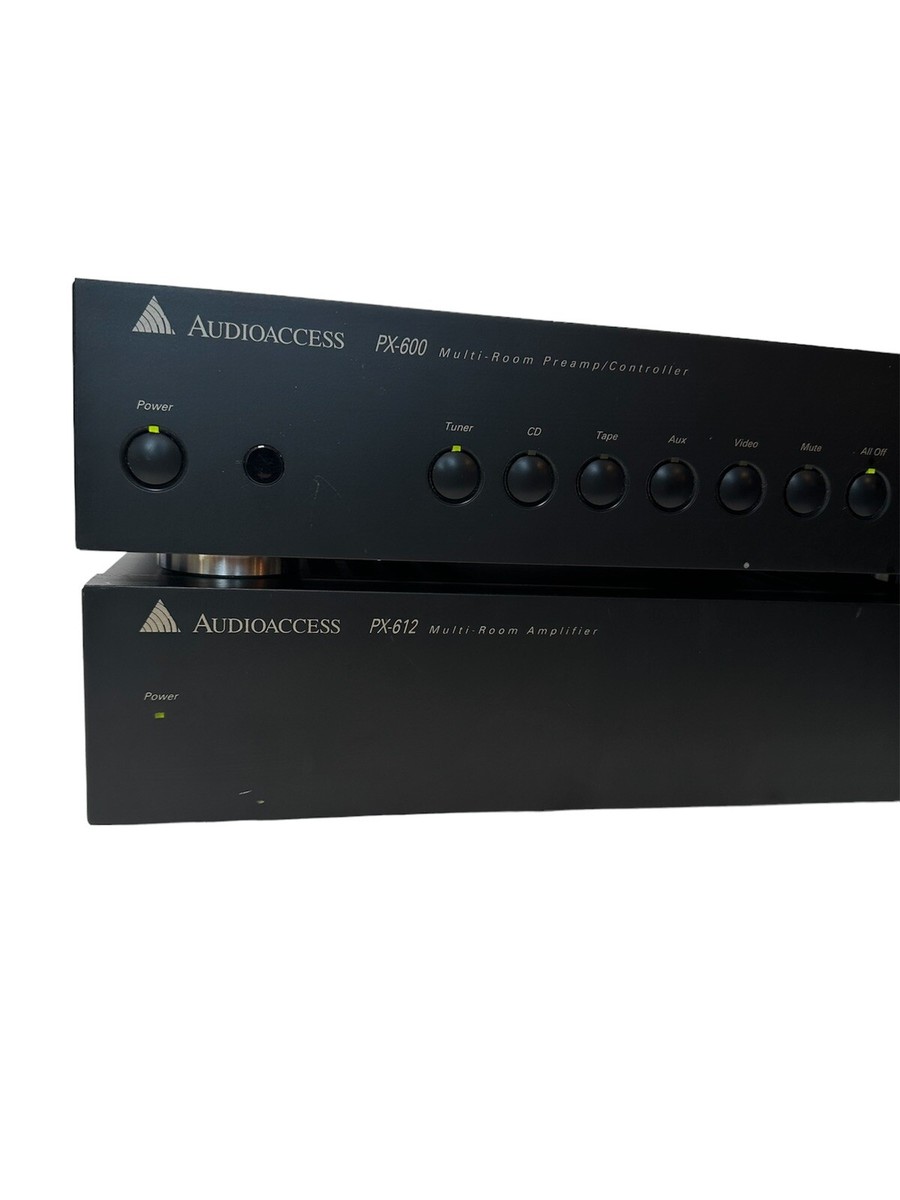 pbxmnページ Audioaccess PX-612 Amplifier And PX-600 Preamp/controller (please