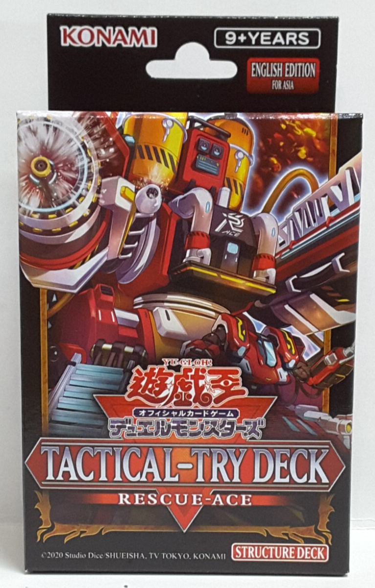 Yugioh Asia English Tactical-Try Deck: Rescue-ACE Structure Deck