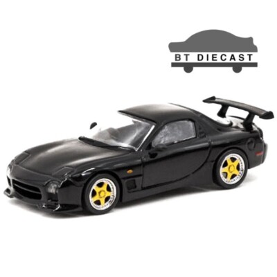 TARMAC WORKS MAZDA RX-7 FD3S MAZDASPEED A SPEC 1/64 BRILLIANT BLACK T64G-012-BK