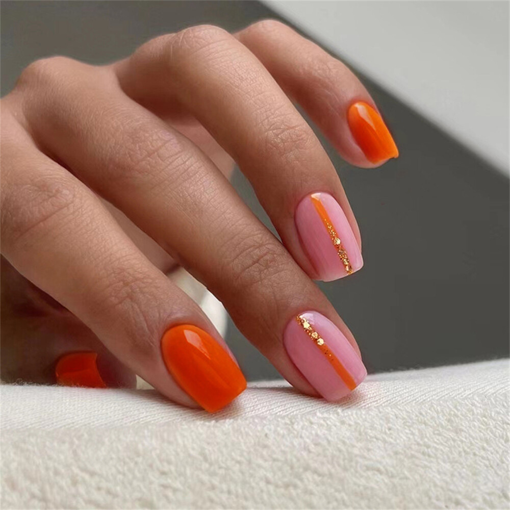 adeline’s press ons Amazon.com: Press on Nails Short - Aegenacess Square Press