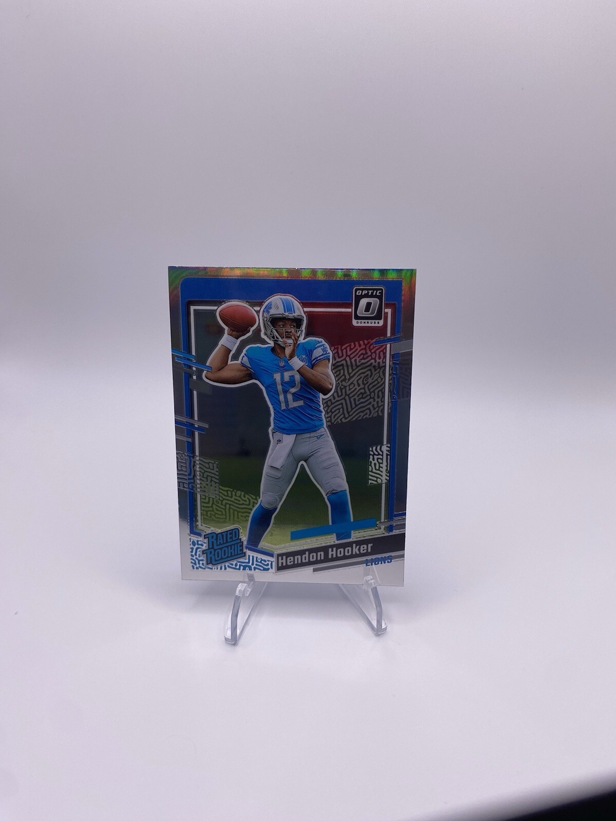 2023 Panini Donruss Optic Holo Preview Hendon Hooker RC