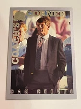 2000 Fleer Greats of Game Football Coaches Corner - Dan Reeves - Denver Broncos