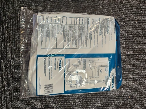 (QTY 2) PROFLO White Soft Supply Cover PFSCPT2SOFFWH P-Trap Cover Offset - Picture 3 of 6