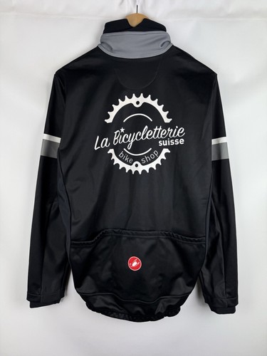 Castelli Servizio Corsa Gore Windstopper Men’s Cycling Windbreaker Jacket SZ 2XL - Picture 17 of 24