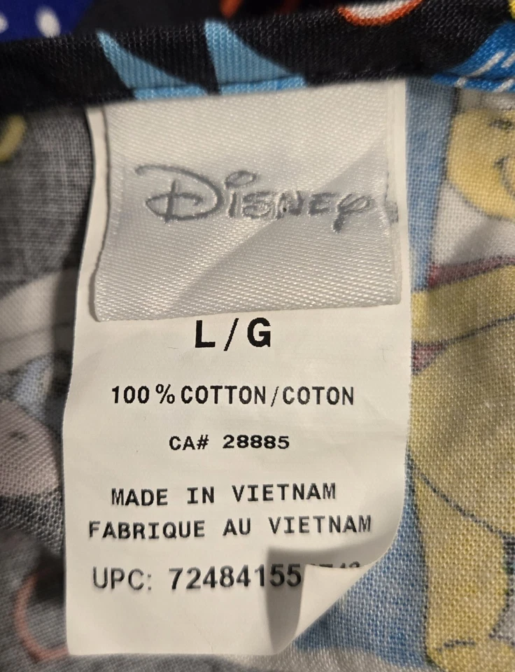 Blusa Médica Grande Para Mujer Disney Navidad Winnie The Pooh Foto 3 de 3