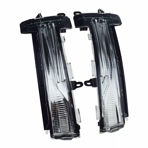 Pair LED Side Door Wing Mirror Lights Turn Signal Lamps For Volvo XC60 2014-2017 - Picture 3 of 11