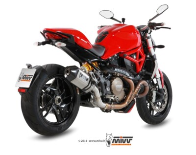 MIVV Speed Edge Edelstahl Ducati Monster 821 15-16 - Monster 1200 14-16
