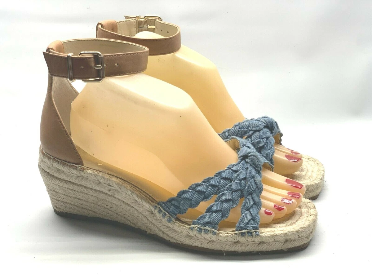 Vince camuto store tan wedges