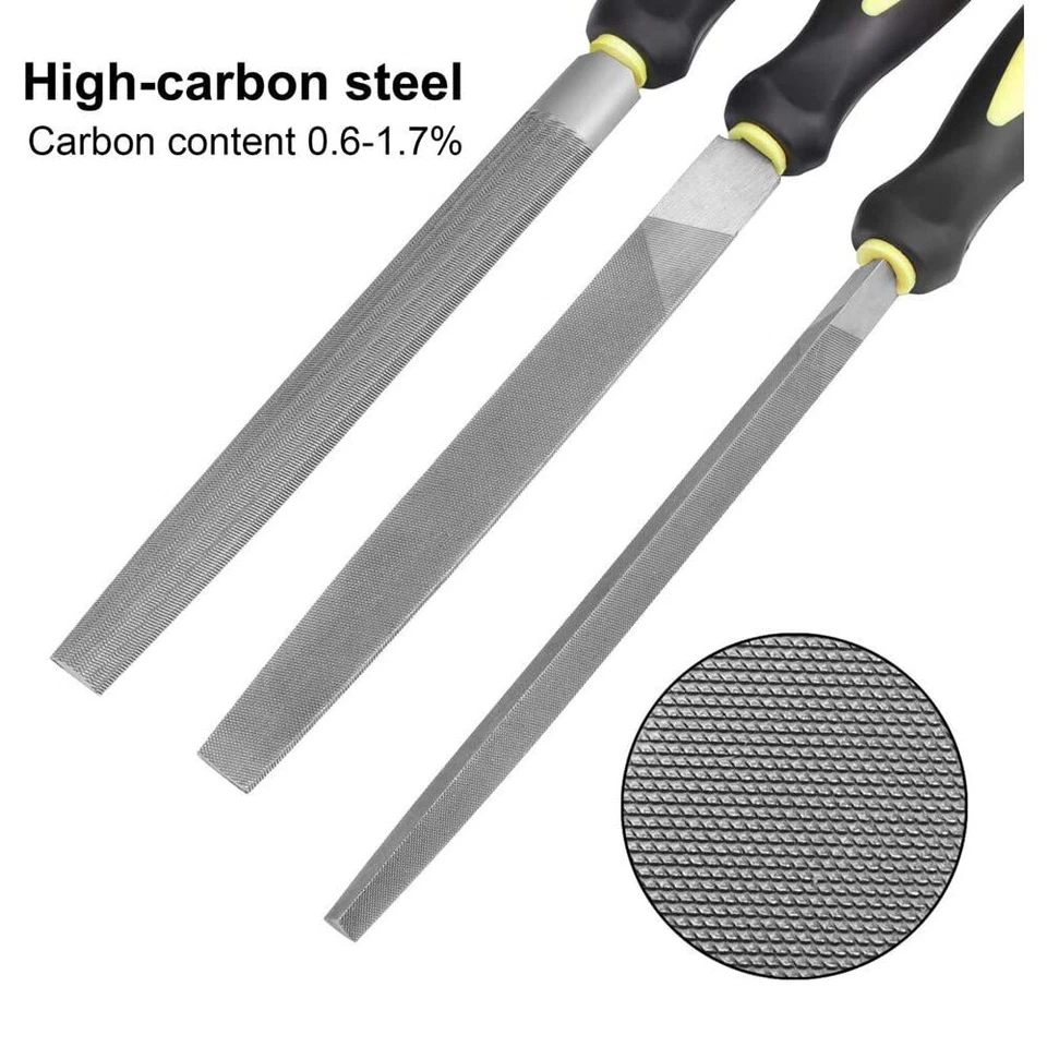 19Pcs Metal File Set with Carry Case Premium Grade Drop Forged Alloy Steel File - Image 4 of 4