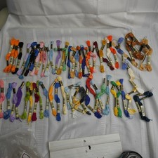 DMC Mouline Special 25 Embroidery Floss Thread Large Lot Assorted Colors Skeins