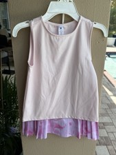 Yogalicious Girls Tennis Skort Set NWT Size 12 Pink