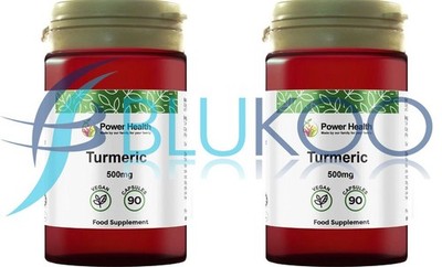 Power Health Kurkuma 500mg - 90 Kapseln (2er Pack)