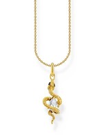 Thomas Sabo KE2300-565-14-L45V Vergoldete Kette Mit Tempting Romance Schlange...