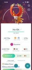 Ho-oh Dynamax Pokemon Go 
