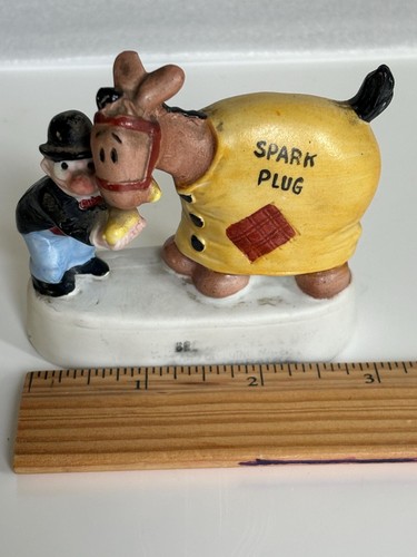 Figura Bisque Barney Google & Spark Plug Escasa Debeck Alemania Años 20 - Imagen 10 de 10