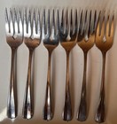 Oneida USA GALA / IMPULSE 6 Salad Forks Stainless Flatware — photo 4