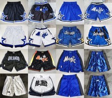 Men's Magic Basketball Short Pants Stitched With Pocket S-3XL