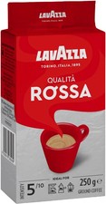 Lavazza Qualità Rossa, Ground Coffee, 12 Packs of 250 g 15.33 per kilo