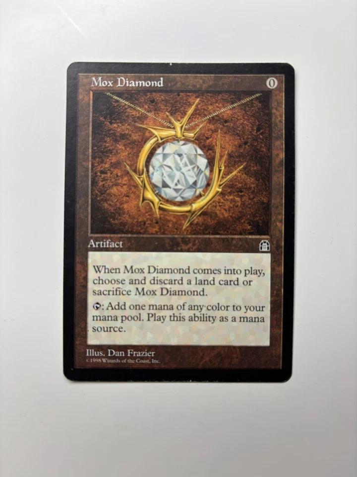 Magic the Gathering MTG - Stronghold Mox Diamond/ Diamantmox Retro Englisch - Bild 2 von 4