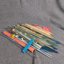 Huge Mixed Lot of 40 Pair New Vintage Knitting Needles All in Great Condition