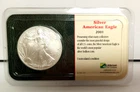 2001 American Eagle Silver Dollar - uncirculated - Littleton Coin Company