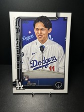 Roki Sasaki 2025 Topps Series 2 RC SSP Image Variation Dodgers Jumbo OSP-6