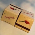 Vtg CLUB LINGERIE Matchbook Lot 2 Sunset Hollywood Club Mouth #11 Tom Wesselmann — photo 5