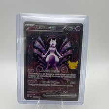 Carta Pokemon Celebrazioni 30° Anniversario Mewtwo Ex SIR 151/128 Nuova/Come Nuova