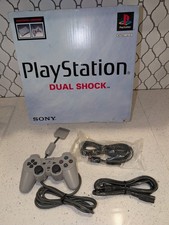 Empty Console Box for Sony Playstation Dual Shock With Unused Controler Acc