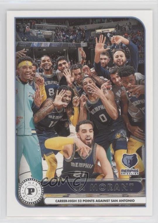 Ja Morant #6 2022-23 NBA Hoops Panini Presents