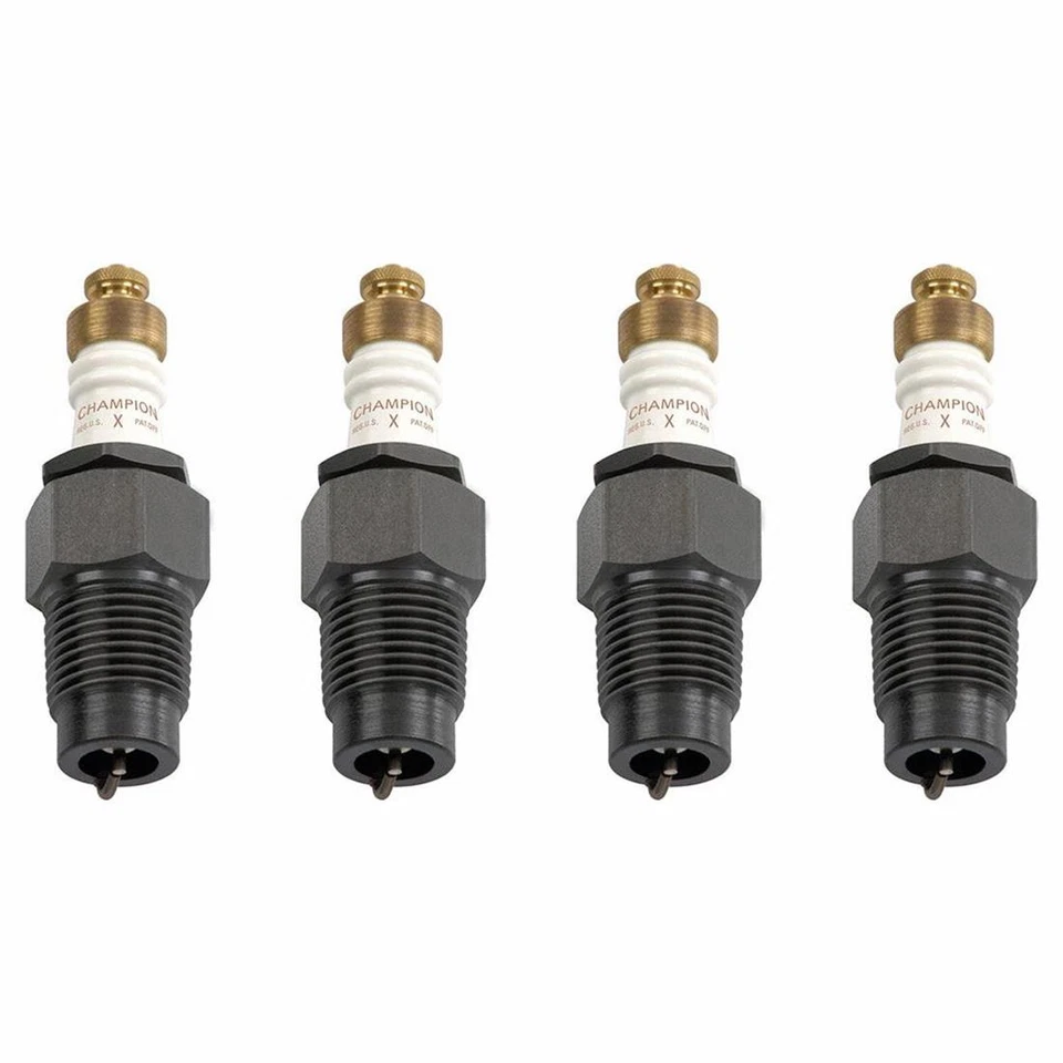 Champion Spark Plugs 4x For 1918 Willys Overland Model 90B -- - Image 2 of 4
