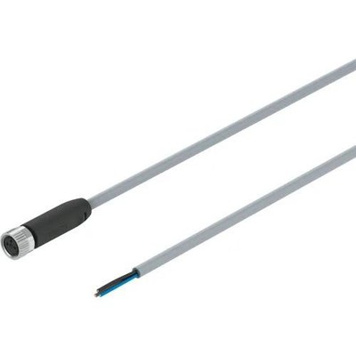 1PC FESTO CORPORATION NEBA-M8G3-U-5-N-LE3 Industrial Cable Assembly, 3-Pin