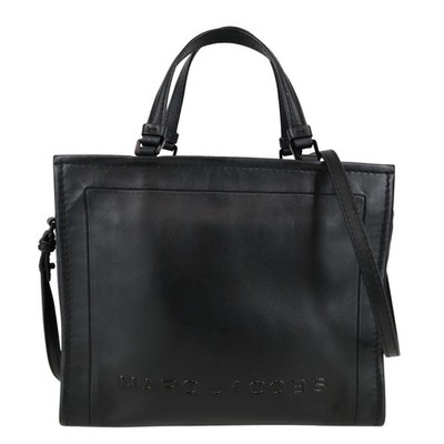 Marc Jacobs Damen Tasche Umhängetasche Schwarz Leder Ledertasche, Shopper