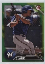 2016 Bowman Draft Top Prospects Green /99 Trent Clark #BD-149