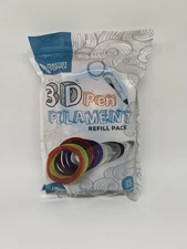 3D Artist Supply 3D Pen Filament Refill Pack 1.75mm ABS With 12 Unique Colors