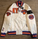 NBA NEW YORK KNICKS MASHUP MEN'S RIB SATIN JACKET - NWT - Pro Standard