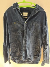 Goodfellow  Co Men's Long Sleeve Medium Button Shirt Down Casual