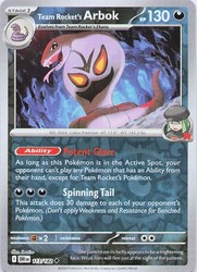 Team Rocket's Arbok 113/182 Destined Rivals