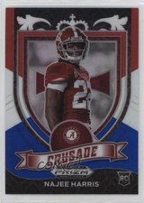 2021 Panini Prizm Draft Picks Crusade Red White & Blue Najee Harris #172 1k9e