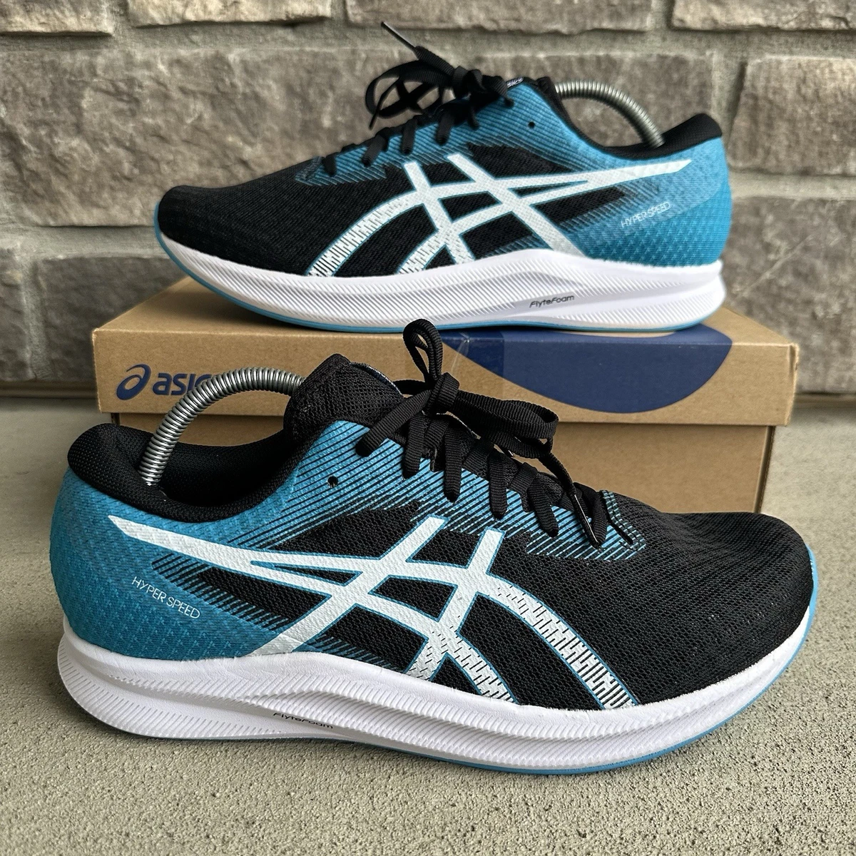 Asics Hyper Speed 5 White Black for sale | eBay