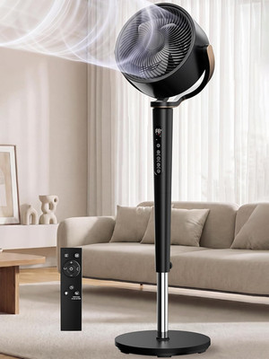 38-46  Oscillating Fan for Bedroom, 120°+120° Full-Automatic Oscillation, Height