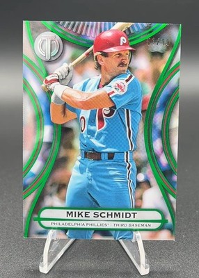 2025 Topps Tribute Mike Schmidt #13 Green /99