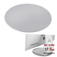 360  Rotation Monitor Swivel Base Aluminum Alloy Computer Screen Monitor Silver