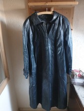 Vintage 80s Trenchcoat Ledermantel