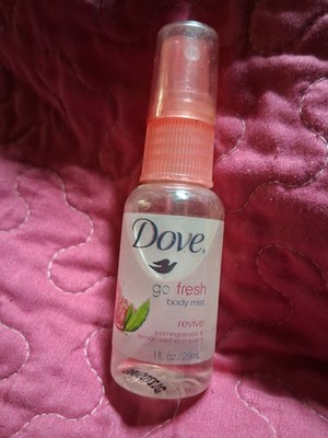 Dove Pink  Revive Pomegranate Lemon Verbena Body Spray Discontinued 1fl Oz 29ml