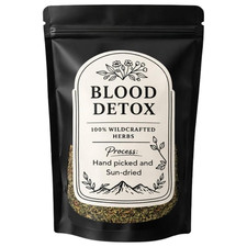 Jamaican Healing Garden Blood Detox Tea, Wildcrafted Herbs with Guaco, Burdock R