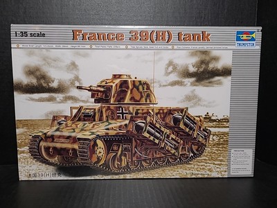 Trumpeter 1/35 France 39(H) Tank #00352 Factory Sealed 