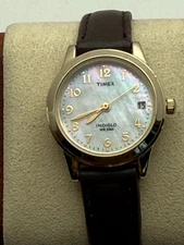 Timex Essex Avenue Women’s Watch – 25mm – MOP Dial – Indiglo – New Battery