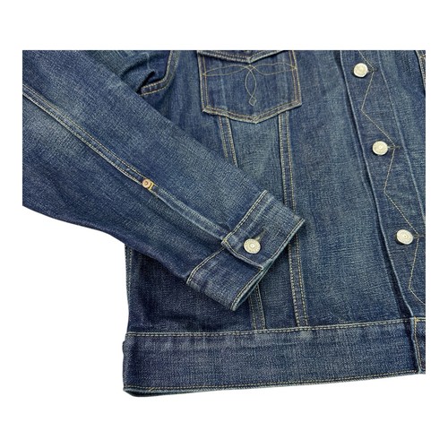 Double RL RRL Ralph Lauren Durango Selvedge Denim Trucker Chore Jacket Men’s XL - Bild 8 von 24