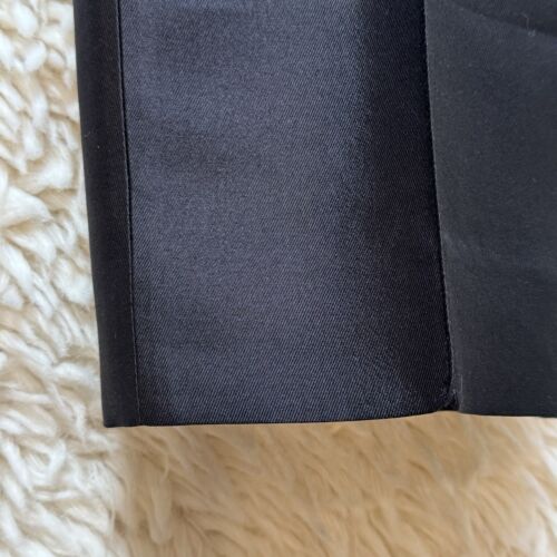 J.Crew Collection Pintucked Silk Shantung Ankle Pants Black 00 NWT - Picture 4 of 14